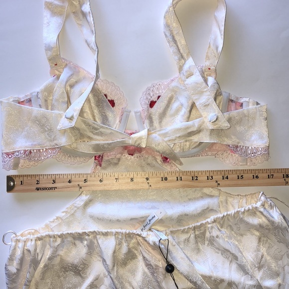 Last 1 !!! For Love & Lemons Festival Rose Slip Dress Size Large - Picture 7 of 14